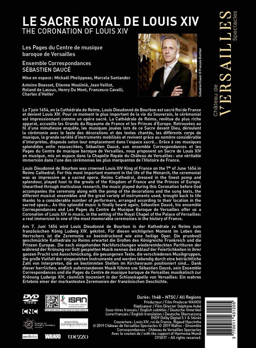 Die Krönung von Ludwig XIV., DVD