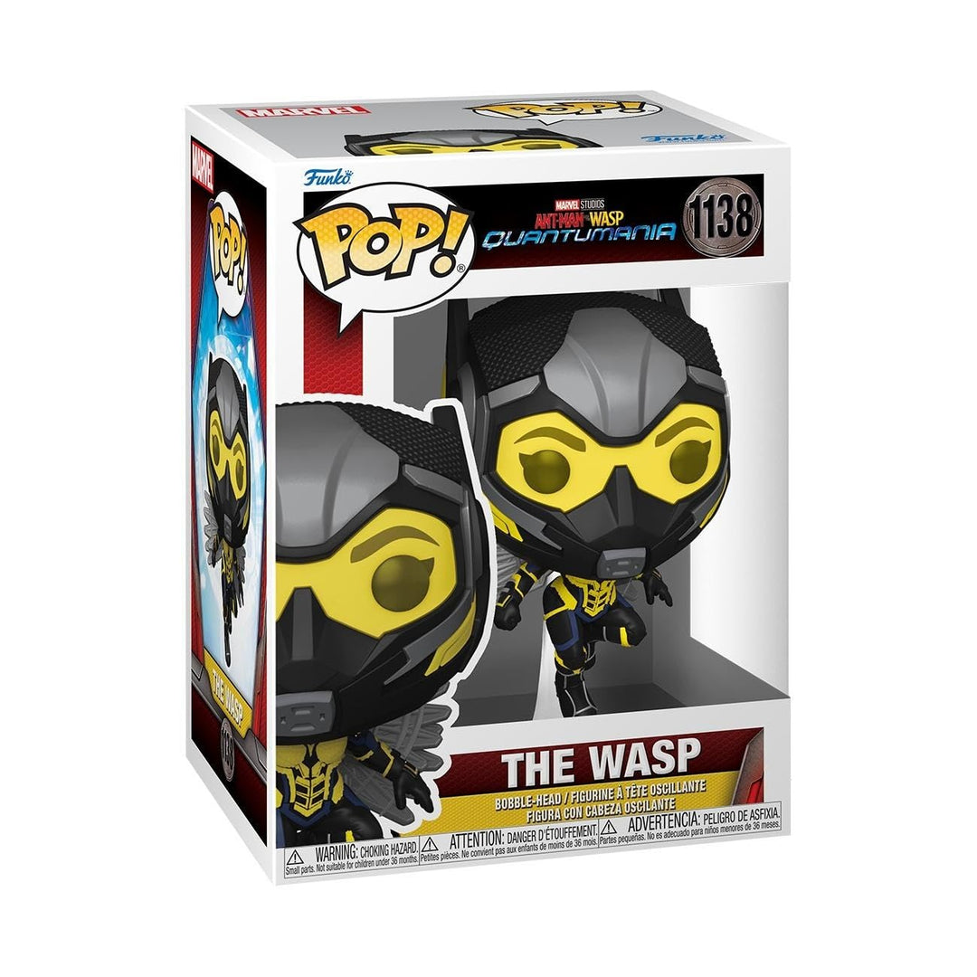 Funko Pop! Vinyl Marvel: Ant-Man Quantumania - Wasp - 1/6 Quote Für Seltene Chase-Variante - Vinyl-S