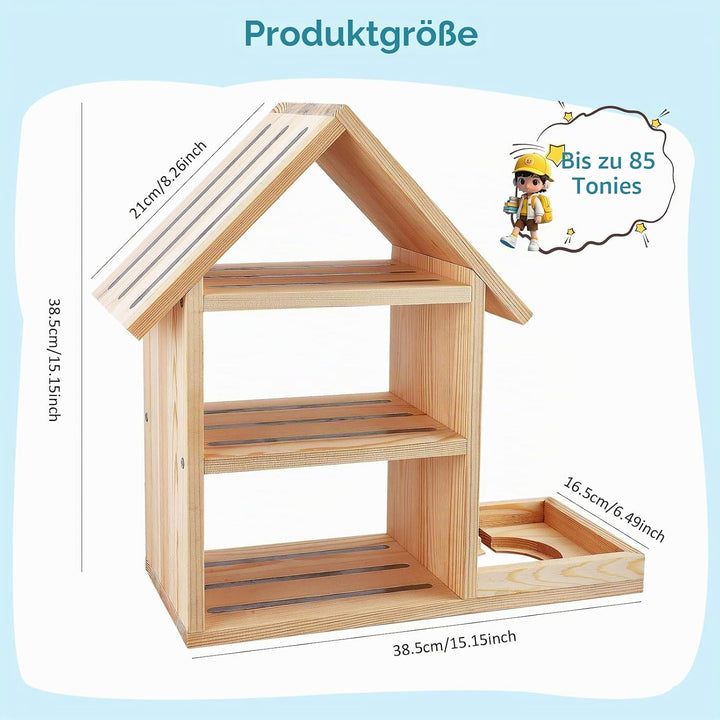 to-nie Regal, Hausform Aufbewahrung Regale für 85, Magnetisches to-niebox Regal für to-nie Box und F