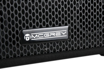 McGrey PA-112 12/2 passive Box (DJ, PA, 2-Wege Lautspercher, Trapezform, 75/150/300 Watt (RMS/Musikl