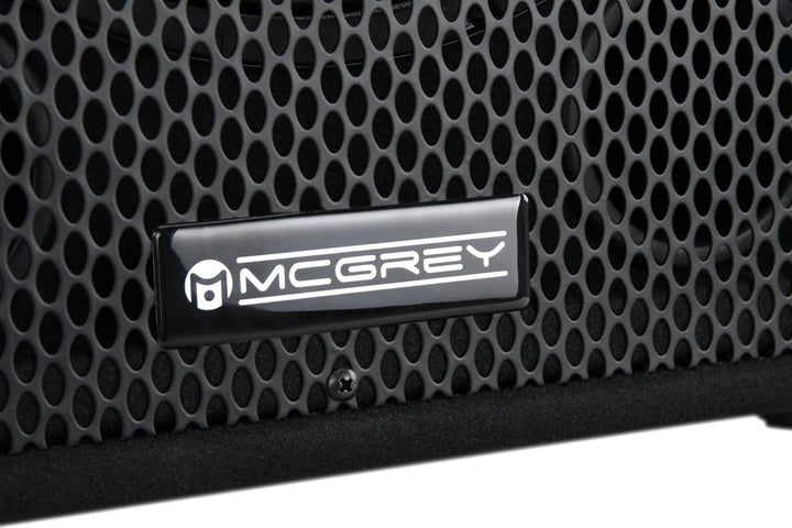 McGrey PA-115 15/2 Passive Box (DJ, PA, 2-Wege Lautspercher, Trapezform, 100/200/400 Watt (RMS/Musik
