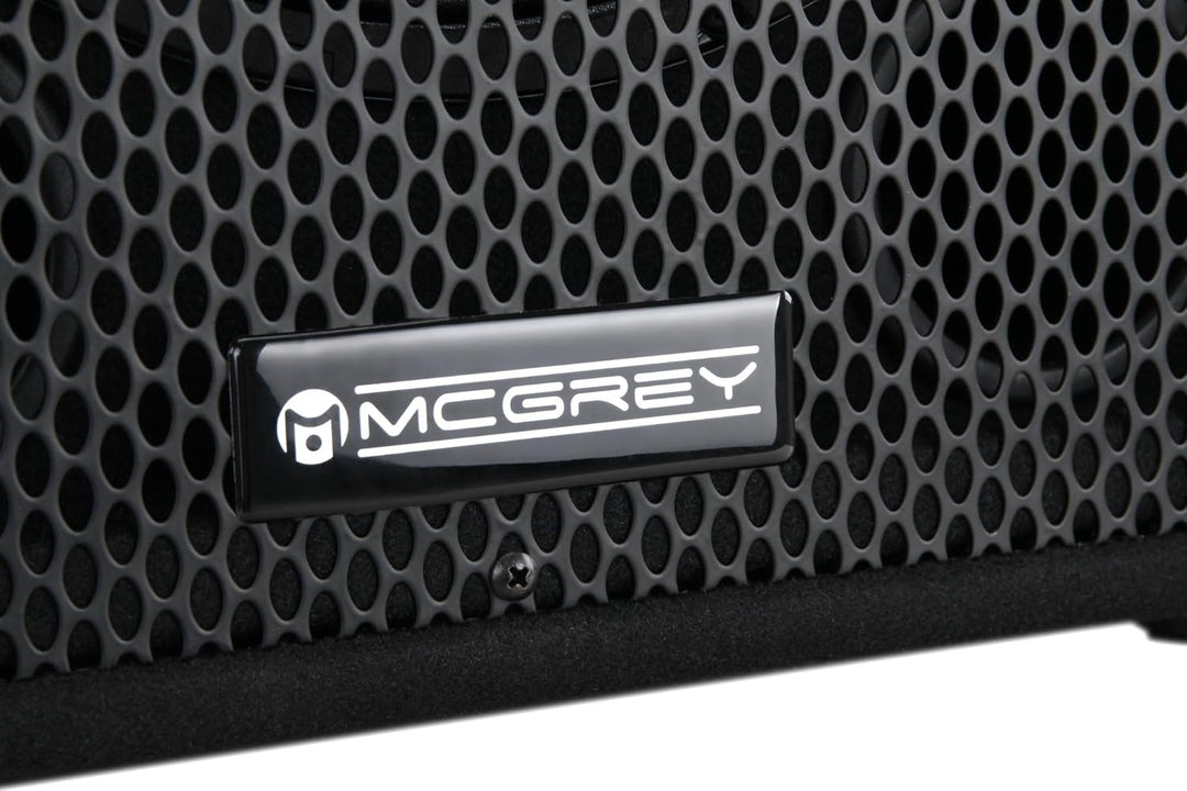McGrey PA-115 15/2 Passive Box (DJ, PA, 2-Wege Lautspercher, Trapezform, 100/200/400 Watt (RMS/Musik