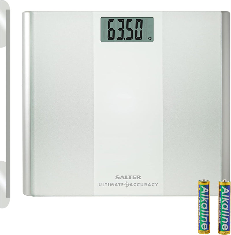 Salter 9009 WH3R Digitale Personenwaage - Elektronische Körpergewichtswaage mit 180 kg Tragfähigkeit