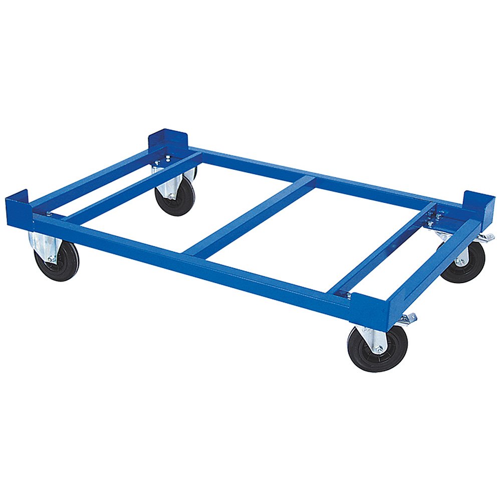 Palettenroller/Paletten-Fahrgestell, LxBxH 1220x820x275 mm, Tragkraft 500 kg