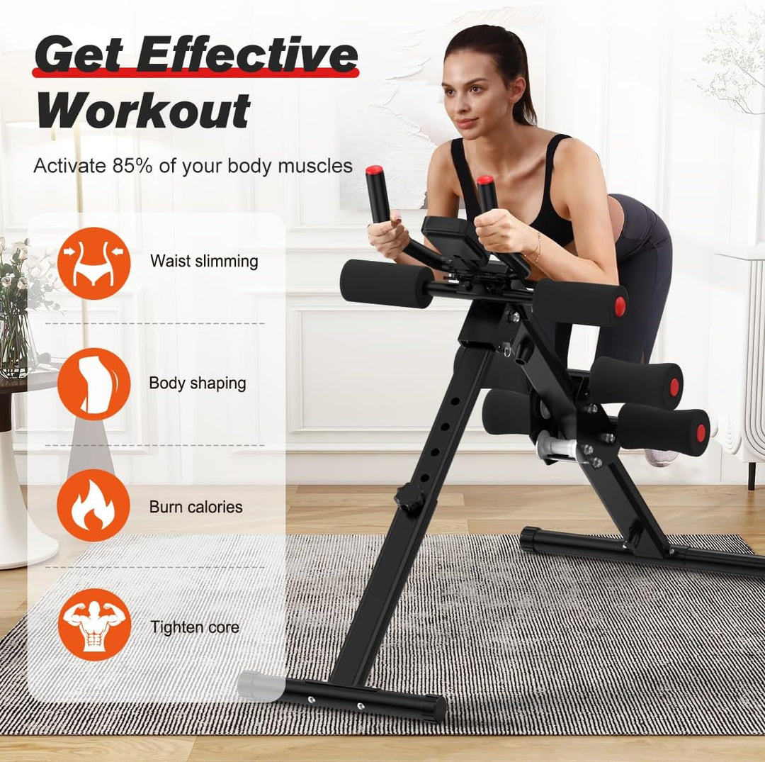 RELIFE REBUILD YOUR LIFE Bauchmuskel Trainer Bauch Trainingsgerät Bauchtrainer für Zuhause AB-Workou