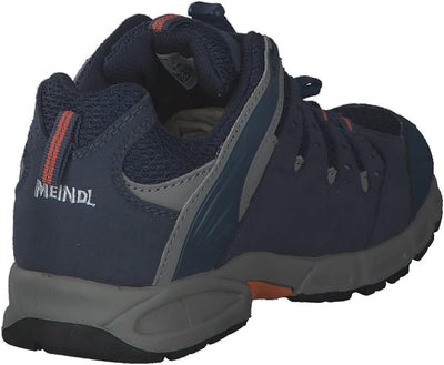 Meindl Herren Nebraska Trekking-& Wanderhalbschuhe 38 EU Navy Orange, 38 EU Navy Orange