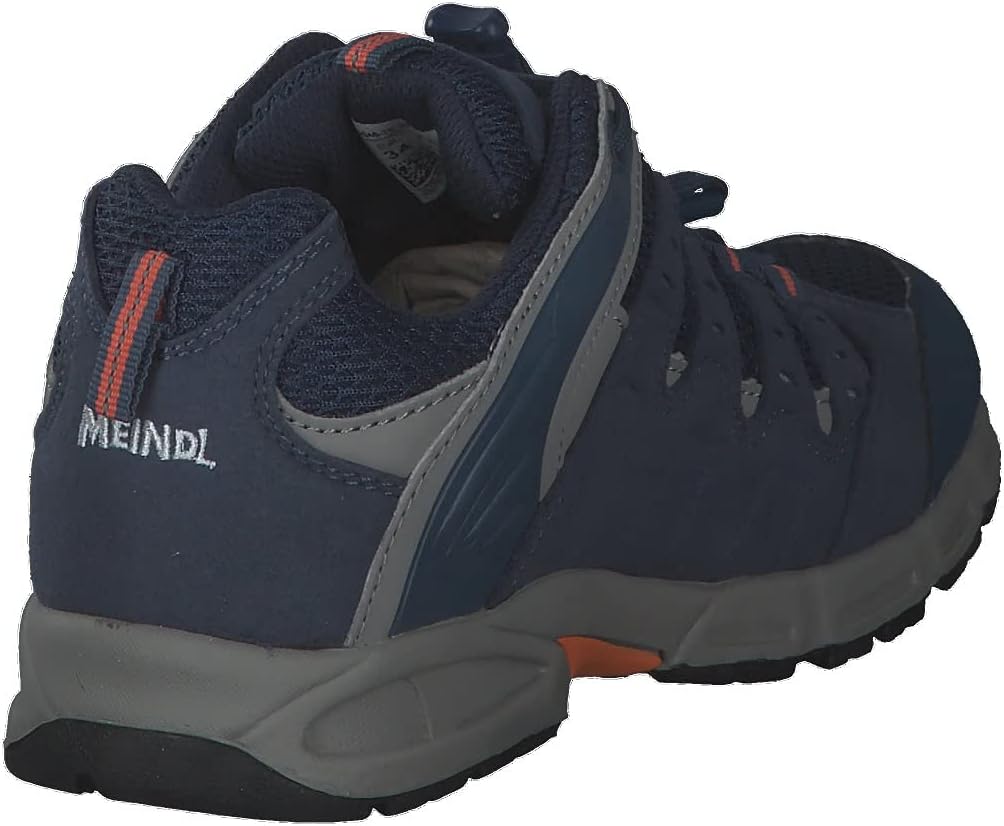 Meindl Herren Nebraska Trekking-& Wanderhalbschuhe 26 EU Navy Orange, 26 EU Navy Orange
