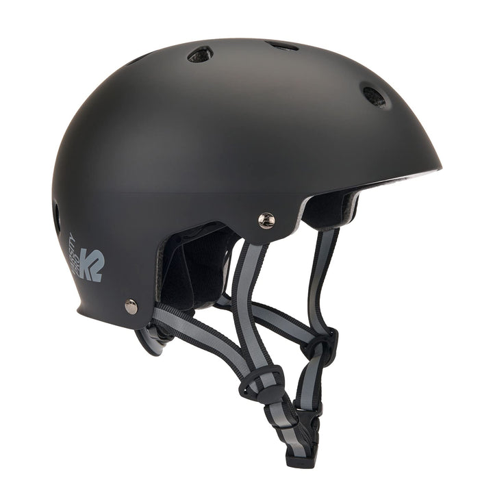 K2 Skates VARSITY PRO Helm, Inline Skate Helm, Fahrradhelm, Skateboard Helm M (55 - 58 cm) Schwarz,