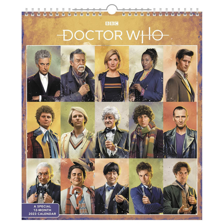 Day Dream Calendars DDSE652823 Doctor Who Monatskalender, Sonderausgabe, 16 Monate, 33 x 38 cm Docto