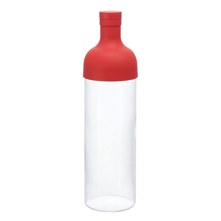 Hario 4977642034419 Filter Bottle 750ml Red FIB-75-R (Japan Import), Kunststoff, rot, 10 x 10 x 25 c