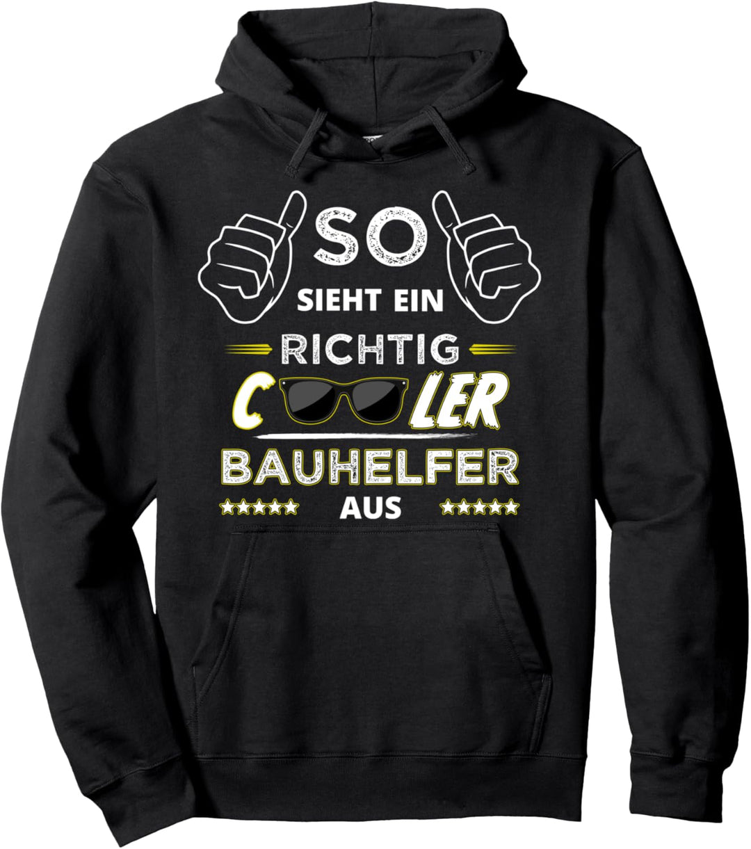 Bauhelfer Geschenk Pullover Hoodie