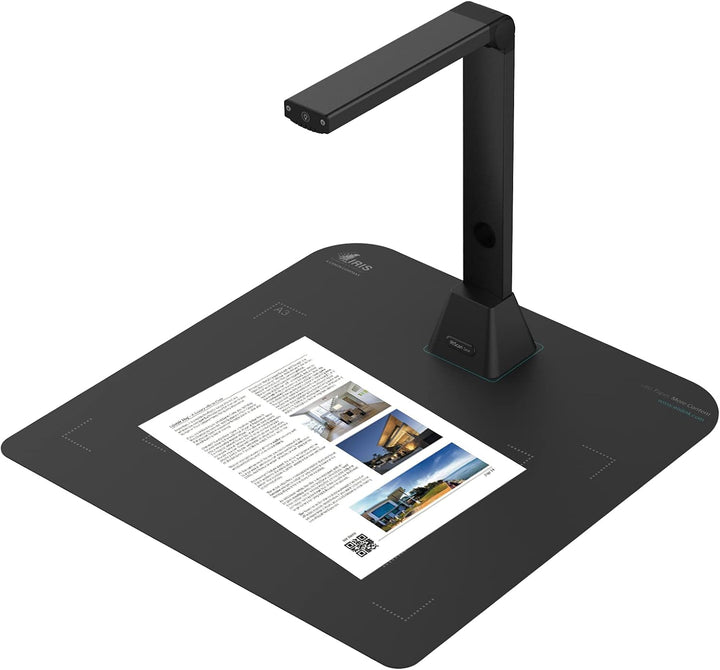 IRIScan Desk 5 PRO: 12MP | 20PPM | dokumentenscanner |Scanner a3|USB|Tragbarer Buchscanner OCR 138 s