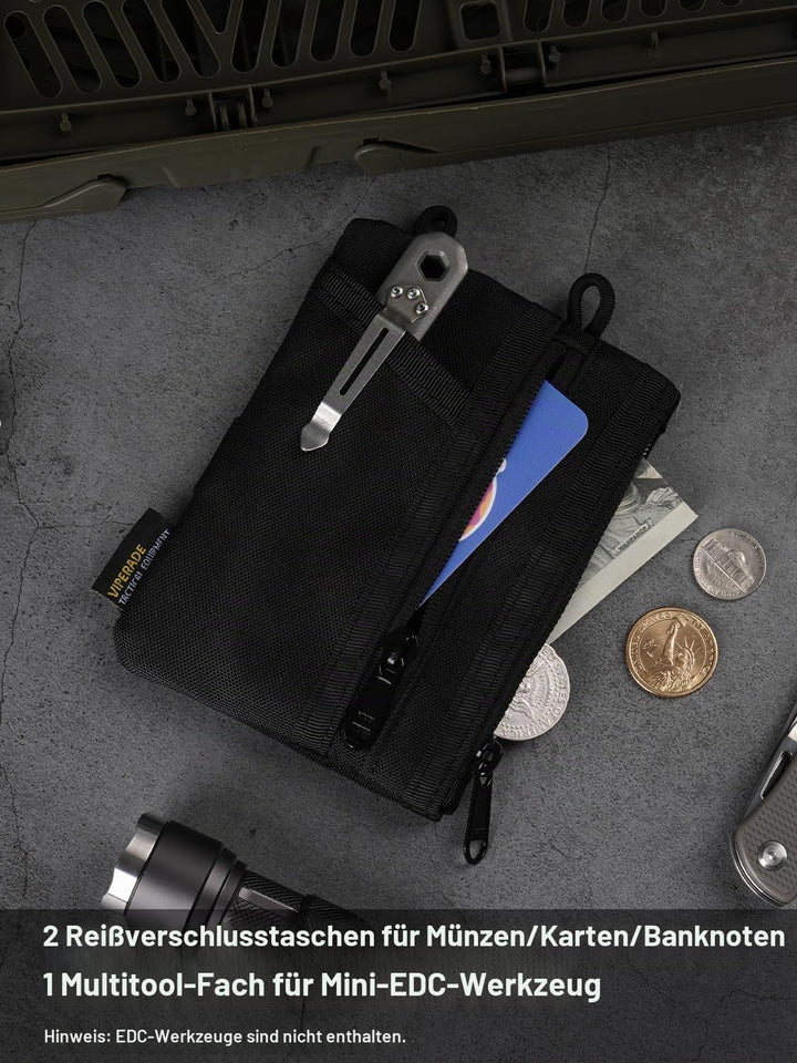 VIPERADE VE18N EDC Tasche Werkzeug Organizer, Multifunktionale Kleine Werkzeugtasche Mit 6 Taschen f