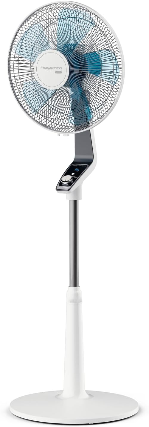 Rowenta VU5640 Standventilator Turbo Silence Extreme | 4 Geschwindigkeitsstufen | Nachtmodus | Turbo