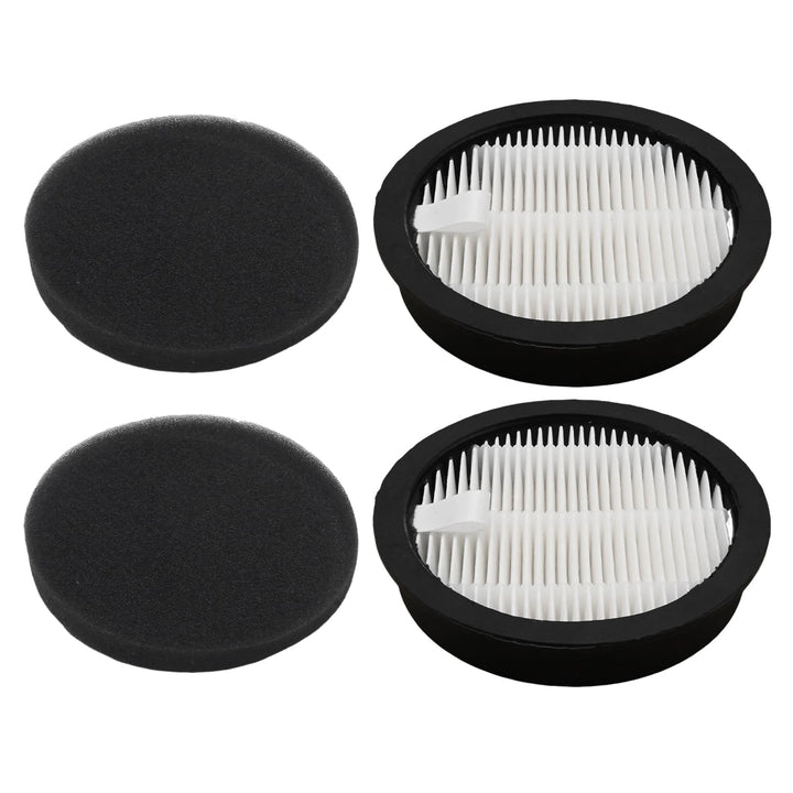 2er-Pack HEPA Ersatzfilter Set, 2 Filter mit 2 Schwämmen, Zubehör für Laresar Elite 3 Akku Staubsaug