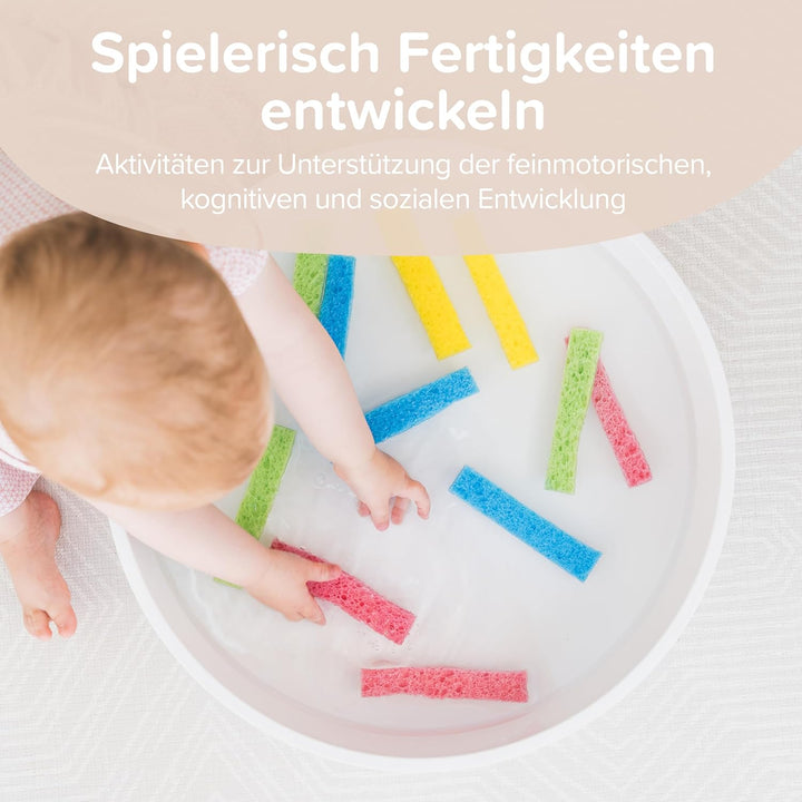 Inspire My PLAY – 30 x sensorische Spielaktivitätskarten für Babys – Inspiration für kreative Spiela