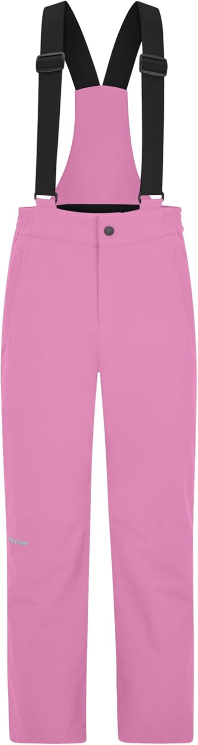 Ziener Unisex Kinder Ski-Hose, Schnee-Hose | wasserdicht, Winddicht, warm Abol 164 Fuchsia Pink, 164
