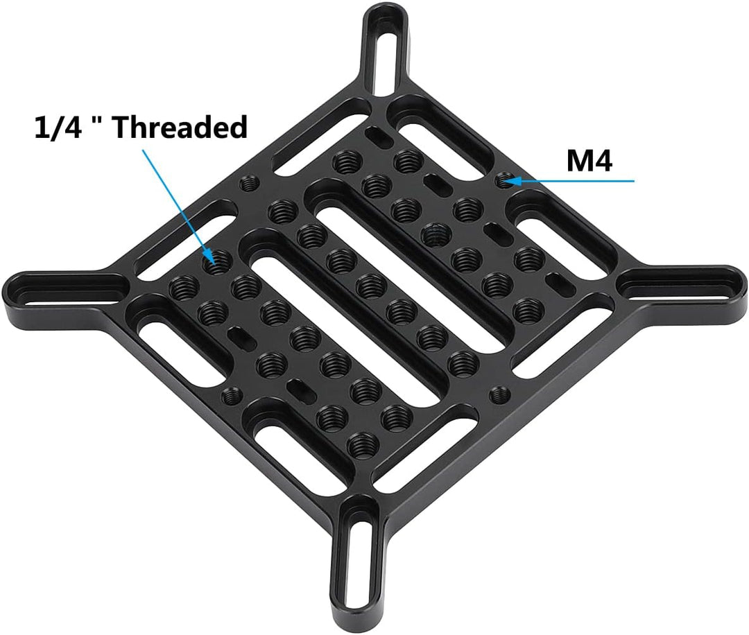 CAMVATE Mehrzweck-Käseplatte mit 75 x 75 mm und 100 x 100 mm VESA-Halterung – 3290