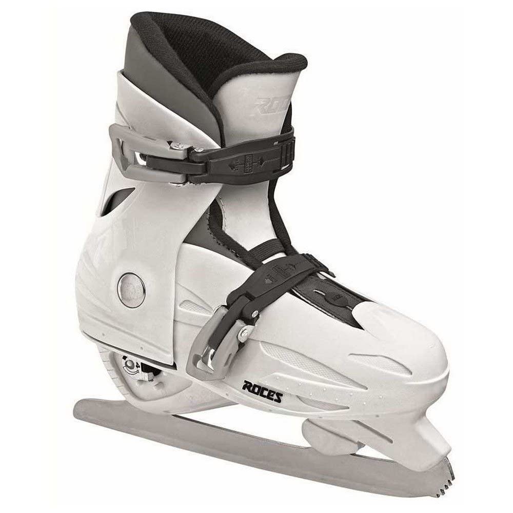 Roces Kinder Schlittschuhe MCK II F Grössenverstellbar 30-35 WHITE BLACK, 30-35 WHITE BLACK