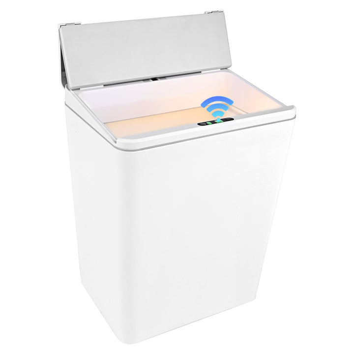 13L Mülleimer mit Sensor, Automatik Touchless Mülleimer mitInfrarotsensor und Vibrationssensor, mit