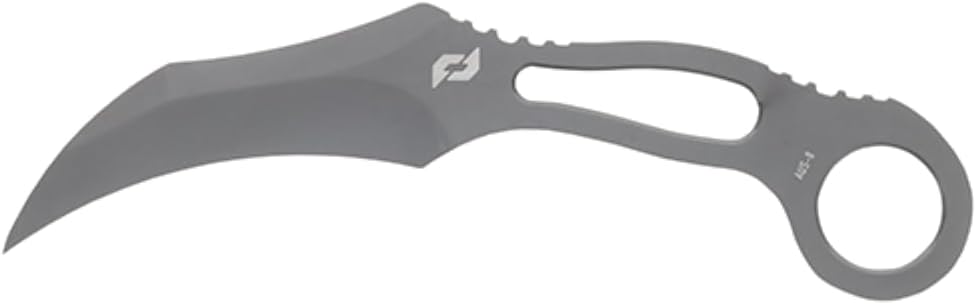 Schrade SCH111 Unisex – Erwachsene Neck Knife Taschenmesser, Silber, one Size