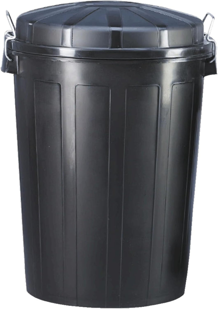 Denox 239C95 Mülleimer, 95 l, Schwarz