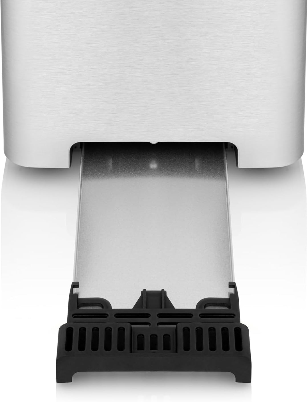 ZEEGMA TOSTEE SMART 4-Scheiben-Edelstahl-Brottoaster, Brötchenhalter, 1500 W, Auftauen, Aufwärmen &