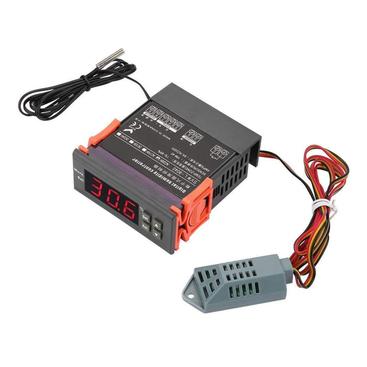 Broco Luftfeuchteregler Digital Control 220V WH8040 Bereich 1% -99% RH HM-40 Typ Sensor