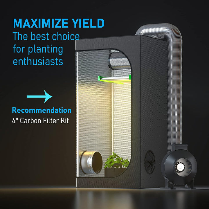 61 x 121,9 cm 81,3 x 160 cm 121,9 x 152,4 cm × 198,1 cm 243,8 x Innen Grow Zelt Raum 600D Reflektier