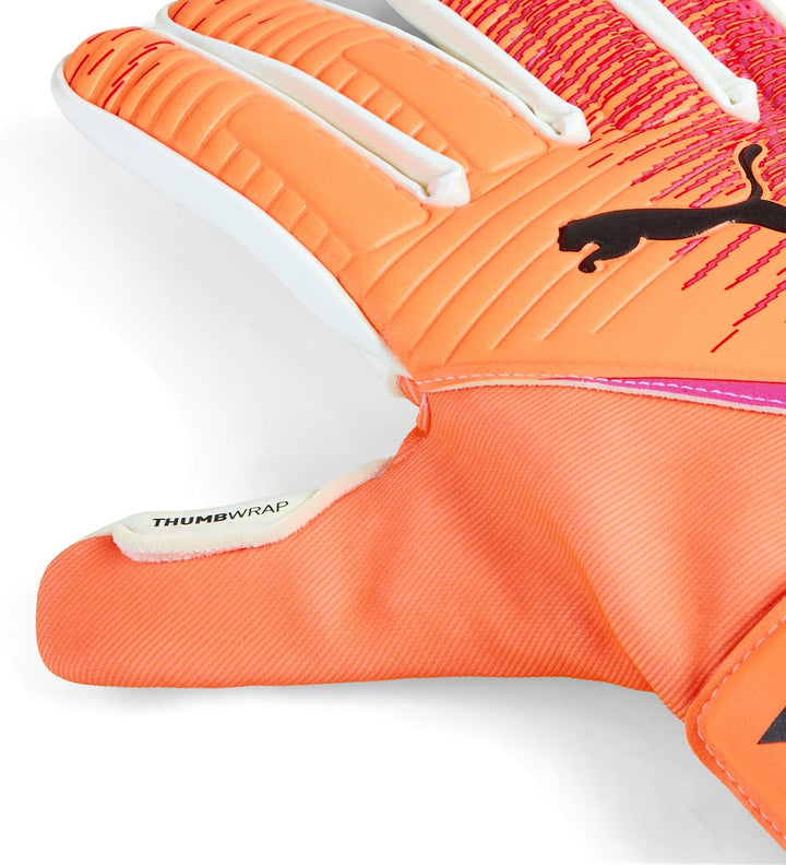PUMA Future Match NC Torwarthandschuhe, Erwachsene, Unisex, Gelb Blaze Black (Mehrfarbig), 7 7 Heat