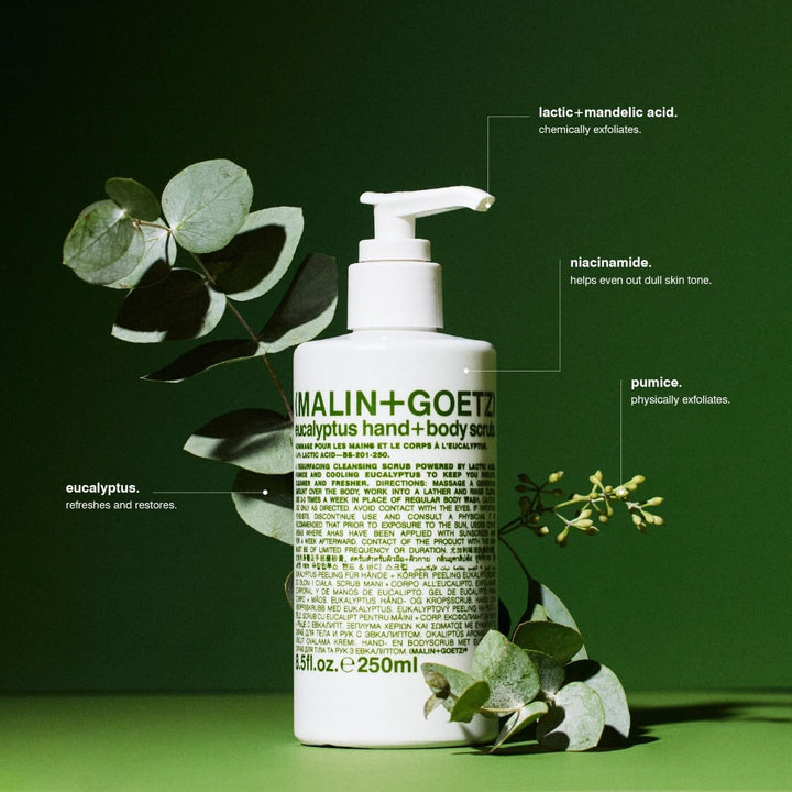 MALIN + GOETZ Eucalyptus Hand &amp; Body Scrub (250 ml)