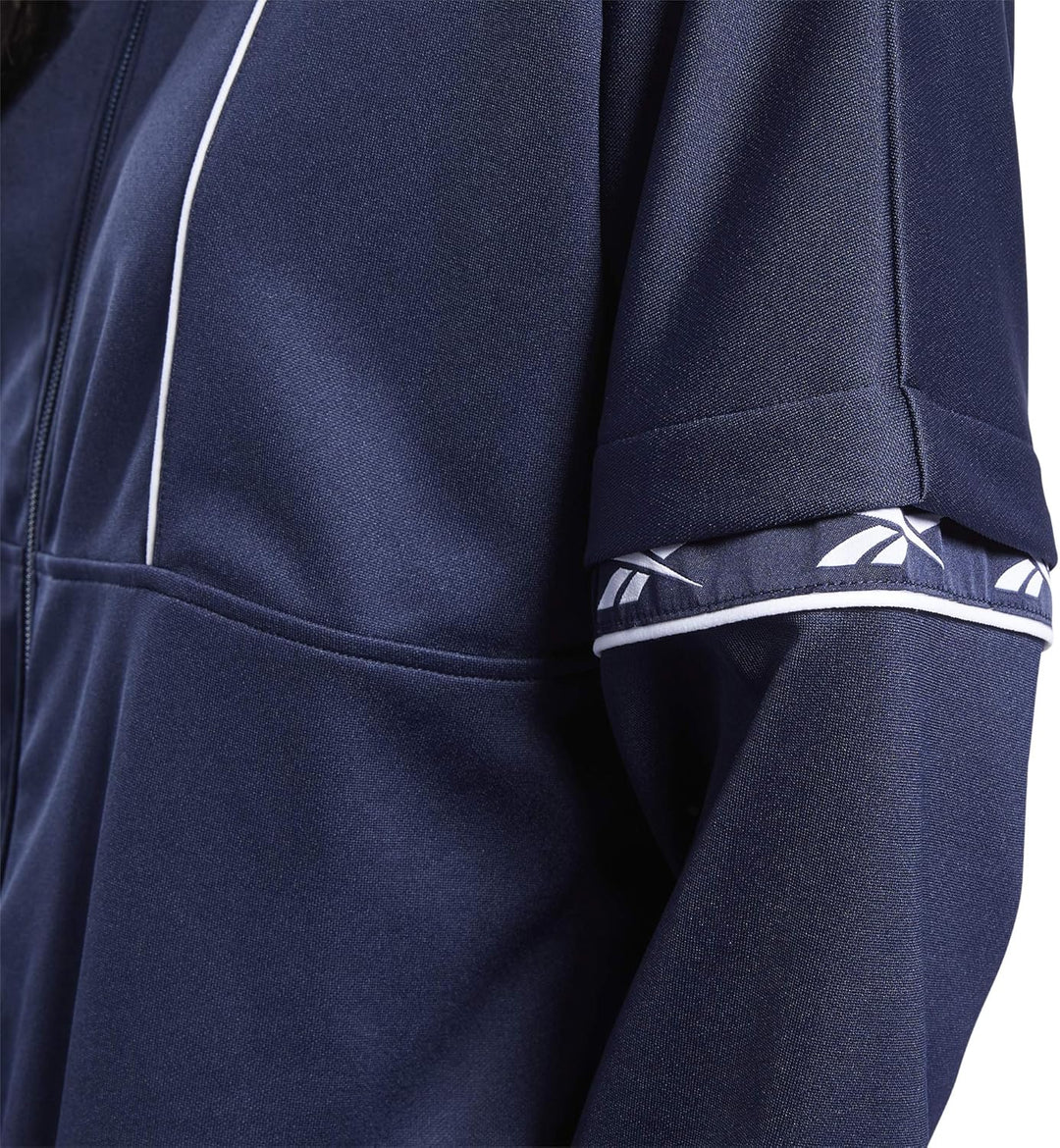 Reebok Damen Cl F Vector Tape Tracktop Weste XS Blau (Vecnav), XS Blau (Vecnav)