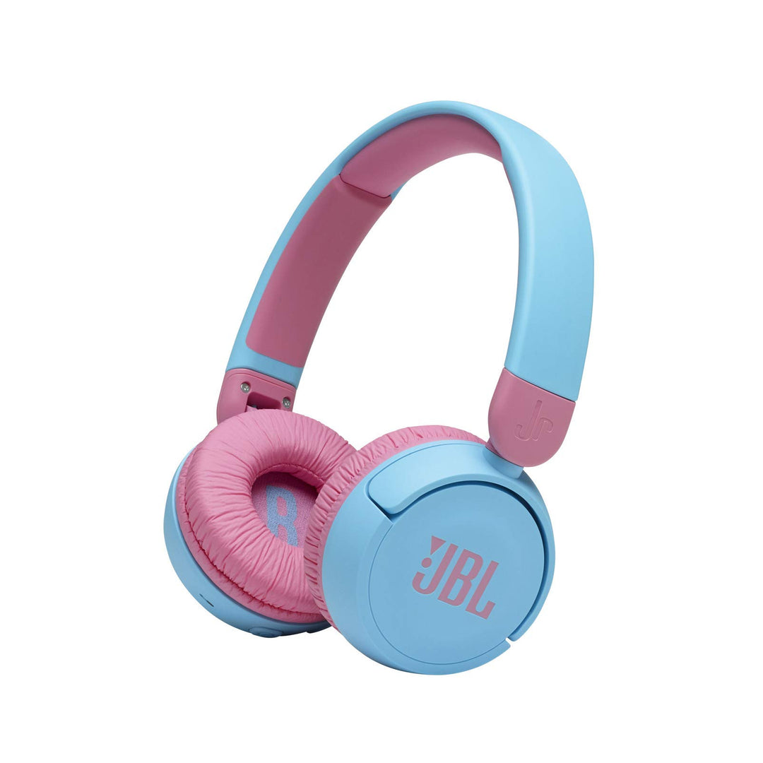 JBL Jr310 BT On-Ear-Kinderkopfhörer in Hellblau - Kabellose Bluetooth-Kopfhörer mit Headset und Fern