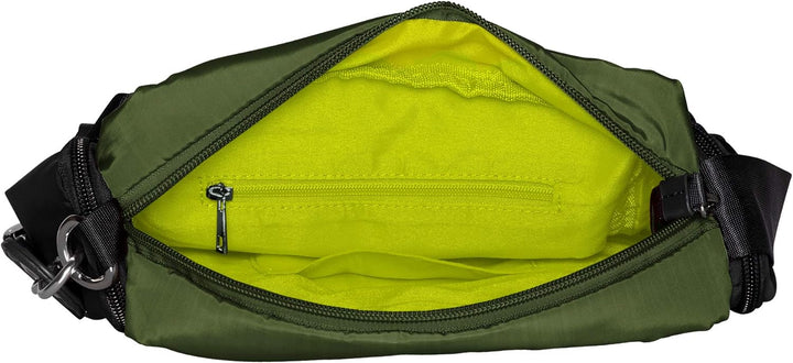 TOM TAILOR Damen Sandrine Cross Bag, M Mixed Khaki, Mixed Khaki
