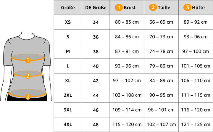 berydale Damen T-Shirt mit Rundhalsausschnitt aus 100% Baumwolle im Multipack M Dunkelblau (3er Pack