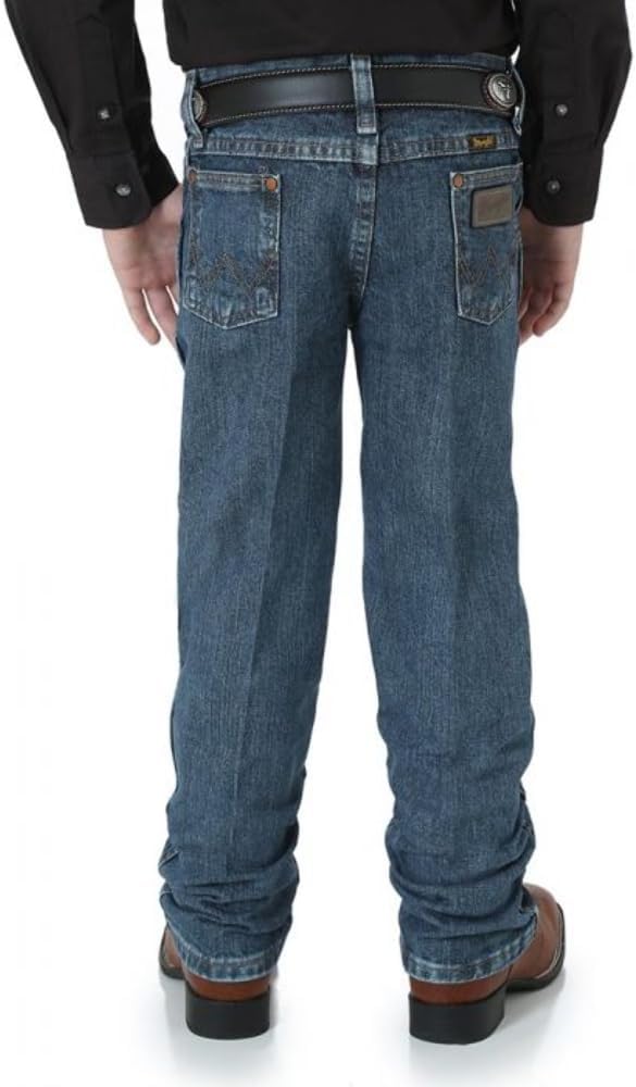 Wrangler Boys' Big 13mwz Cowboy Cut Original Fit Jean 2 Jahre/S Subtle Worn, 2 Jahre/S Subtle Worn