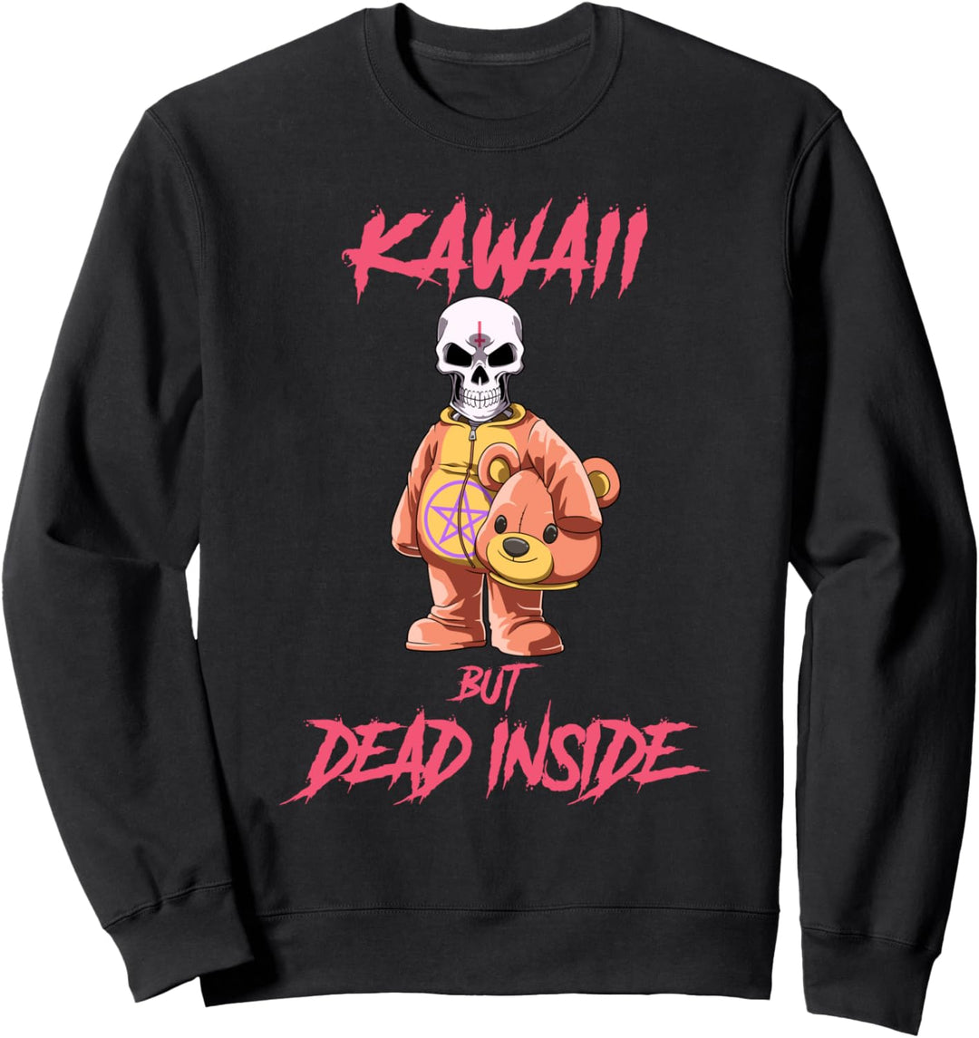 Dead Inside - Sarkastische Parodie Skelett Sweatshirt