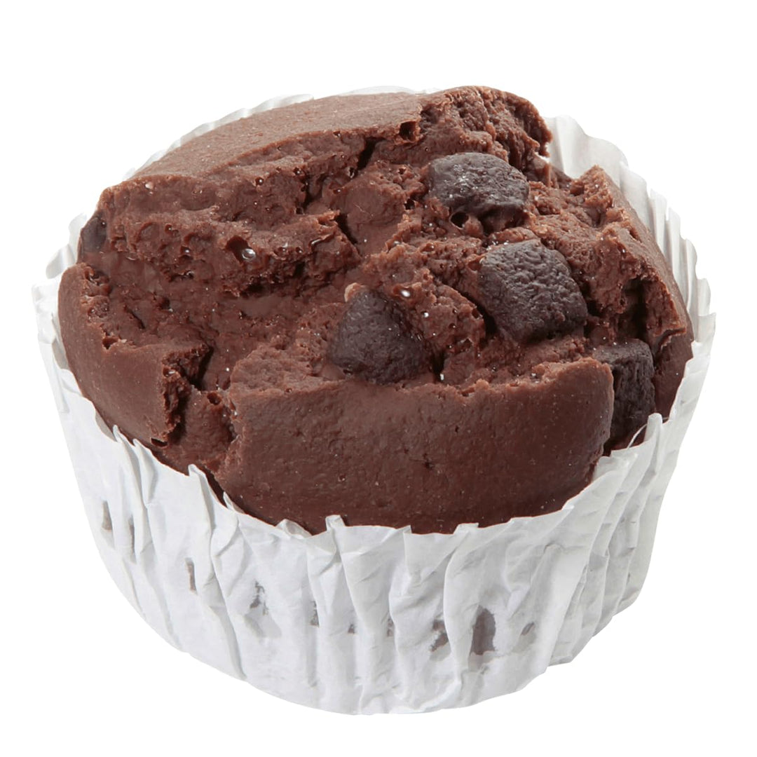 Deko Schoko Muffin Kleingebäck Lebensmittel-Attrappe, Imitat, Fake Dekoration 7 cm