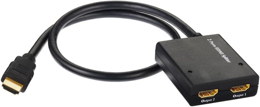inakustik – 003247012 – Star HDMI Splitter | Verteilt eine HDMI-Quelle (z.B. Blu ray-Player oder Set
