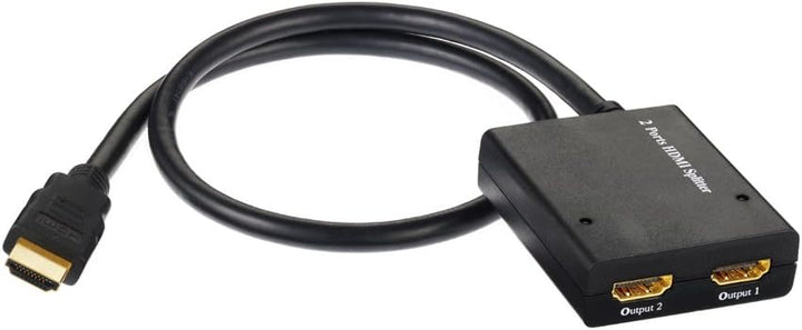 inakustik – 003247012 – Star HDMI Splitter | Verteilt eine HDMI-Quelle (z.B. Blu ray-Player oder Set