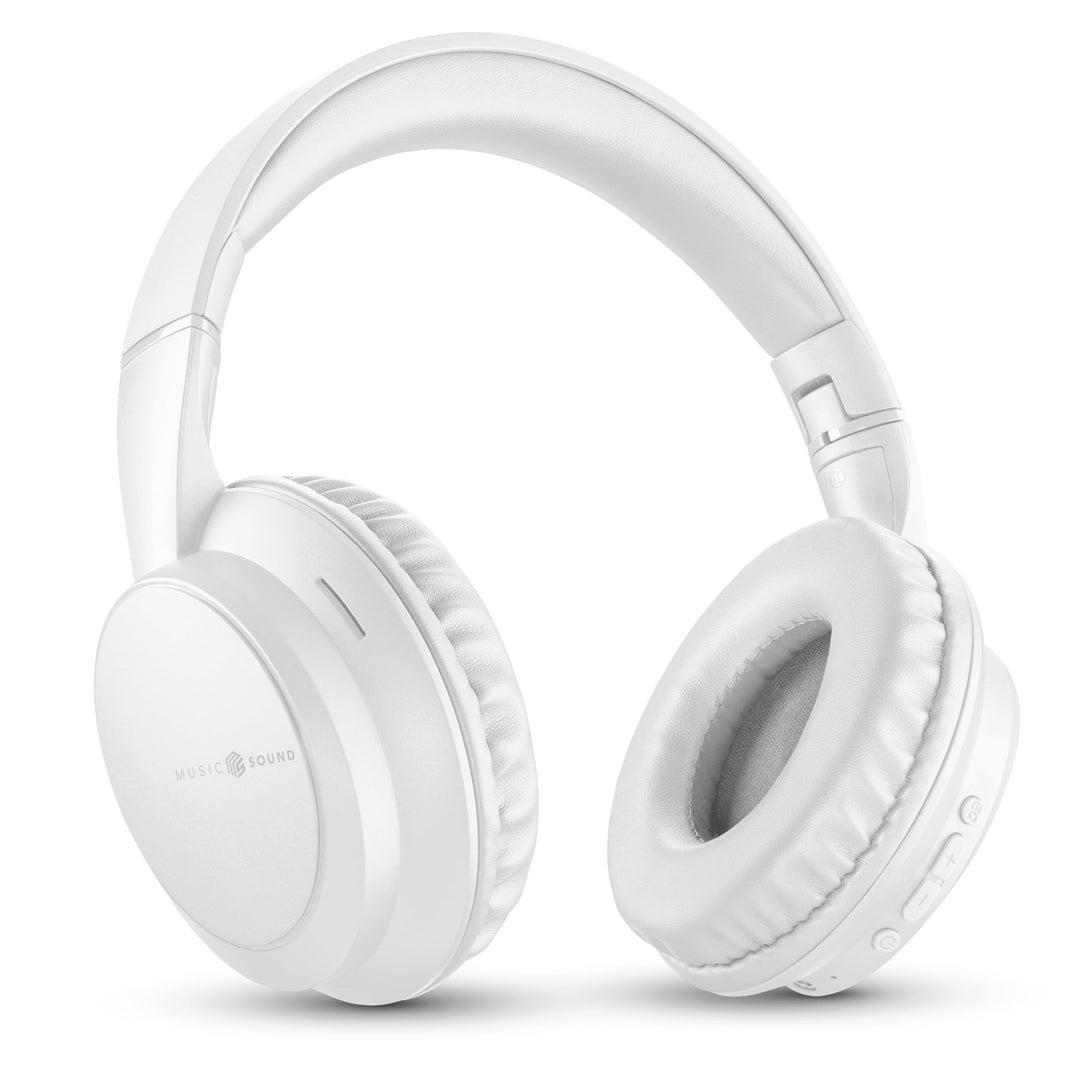 Music Sound Boost, Kabellose Around-Ear-Kopfhörer mit integriertem Mikrofon, 3 EQ-Modi, bis zu 8 Stu