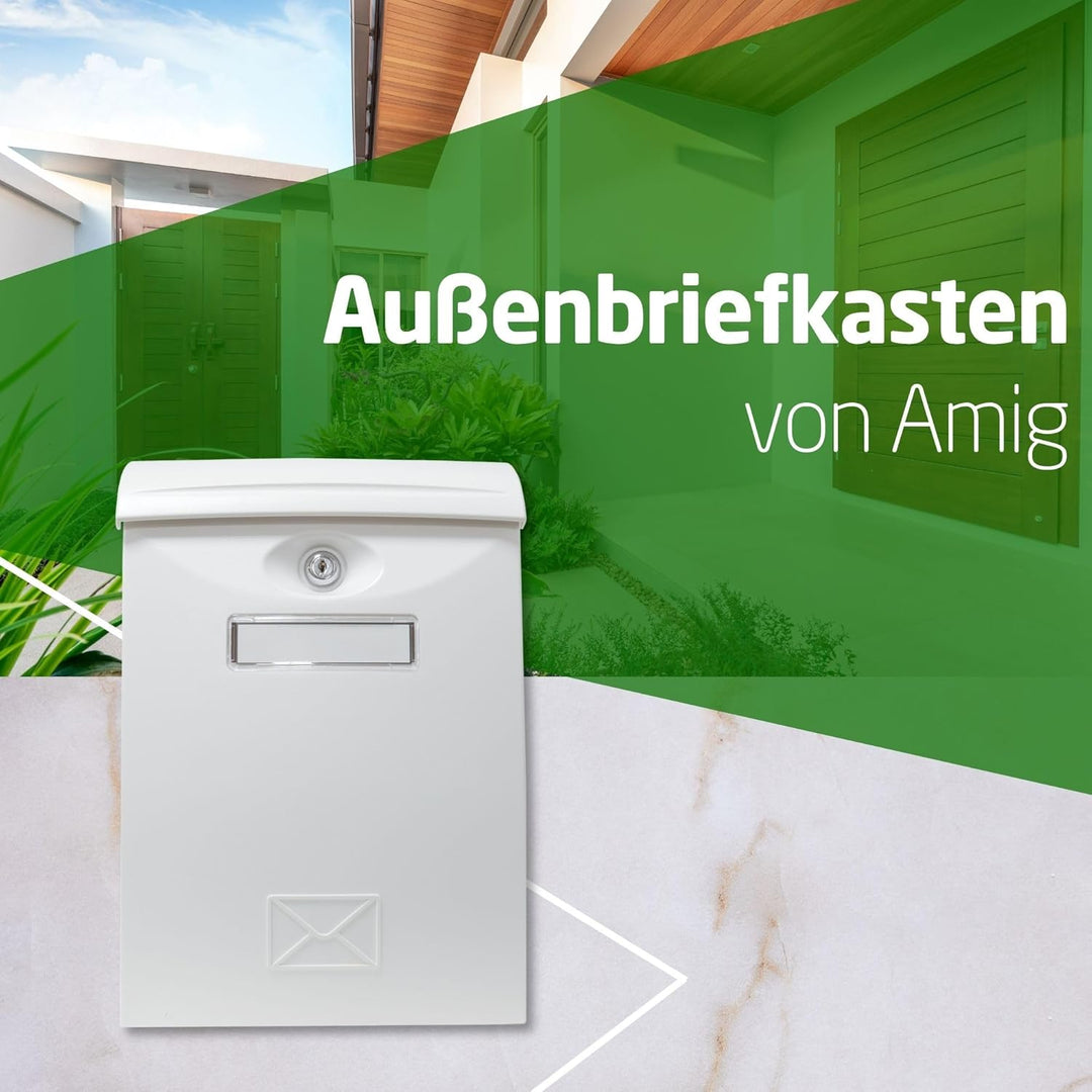 Amig 18815 Briefkasten, Weiss