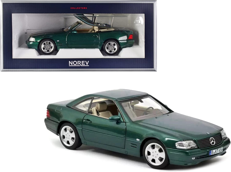 Norev NV183753 1:18 SL 500 1999 - Grünes Metallic-Benzenzende-Sammelmodell, Multi
