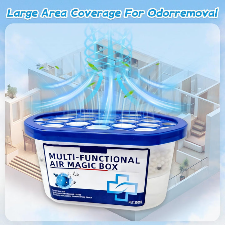 3 Stück Indoor Multifunctional Air Magic Box, Air Magic Staubbox, Formel auf Pflanzenbasis, Automati