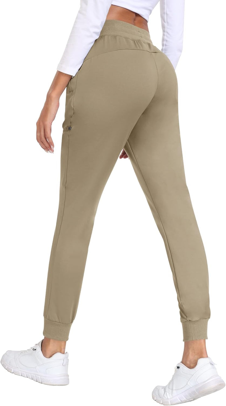 MoFiz Jogginghose Damen Thermohose Mikrofleece Sporthose Atmungsaktiv Waterproof Sweatpants mit Reis