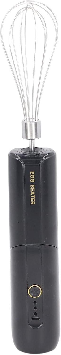 Elektrischer Stabmixer, Hochgeschwindigkeits-Elektrischer Schneebesen mit 3 Gängen, Geräuscharm, Tra