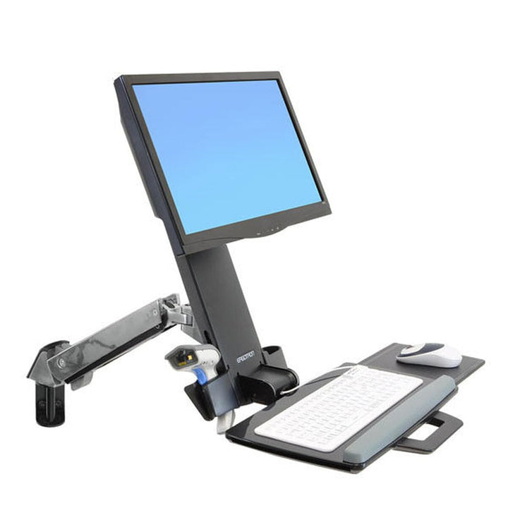 Ergotron StyleView Sit-Stand Combo Arm bis 61 cm Aluminium, 45-266-026