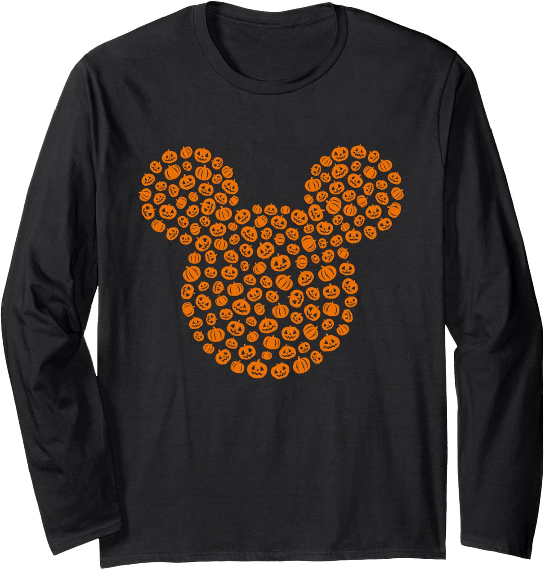 Disney Mickey Mouse Jack-O'-Lanterns Halloween Langarmshirt