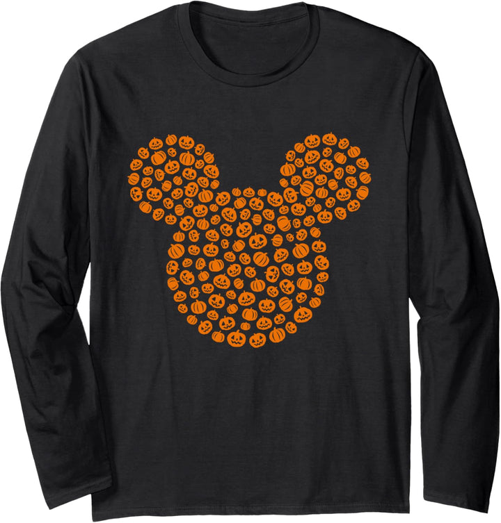 Disney Mickey Mouse Jack-O'-Lanterns Halloween Langarmshirt