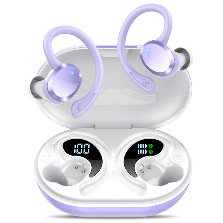 Bluetooth Kopfhörer, Kopfhörer Kabellos Bluetooth 5.4 Sport, 68 std Spielzeit In Ear Kopfhörer mit 4